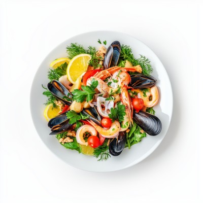 Фирменное блюдо Морской гриль прованс - купить в Сюмси