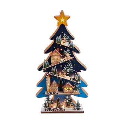 Деревянная ёлка 60 см - купить в Сюмси